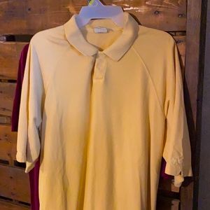 Columbia, Polo, Large, Yellow